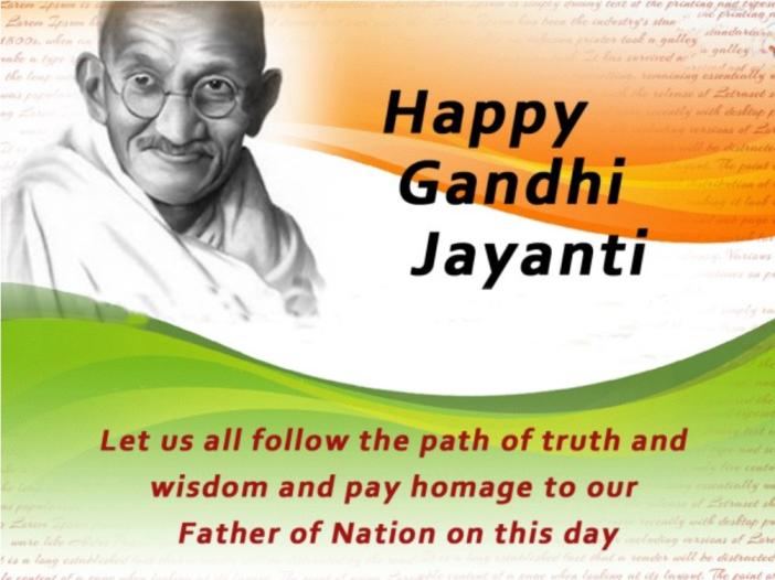 Mahatma Gandhi jayanti